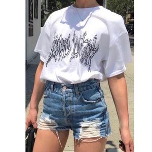 REVICE DENIM FAIRFAX CUTOFFS in 1997 wash sz 26